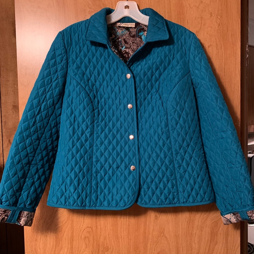 Teal DressBarn Jacket